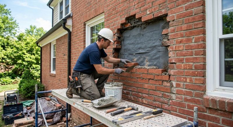 Brick Flatwork Repair in Copperhill, TN