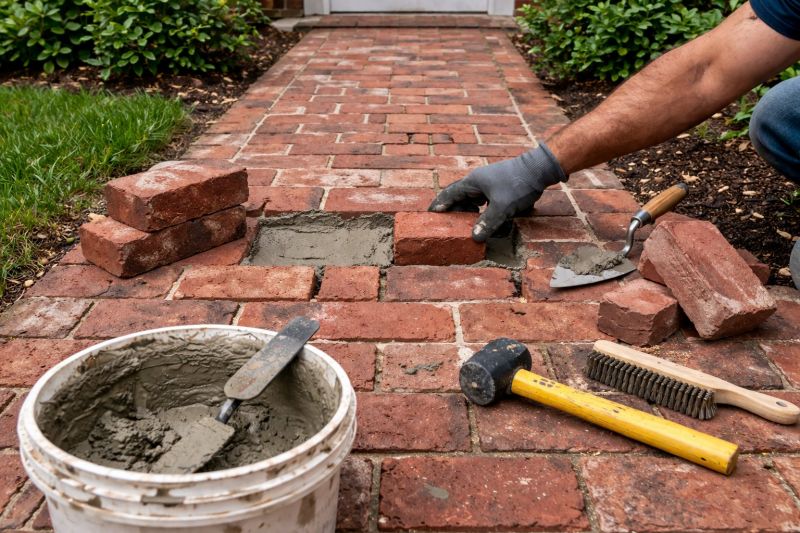 Brick Hardscape Repair in Blue Ridge, GA