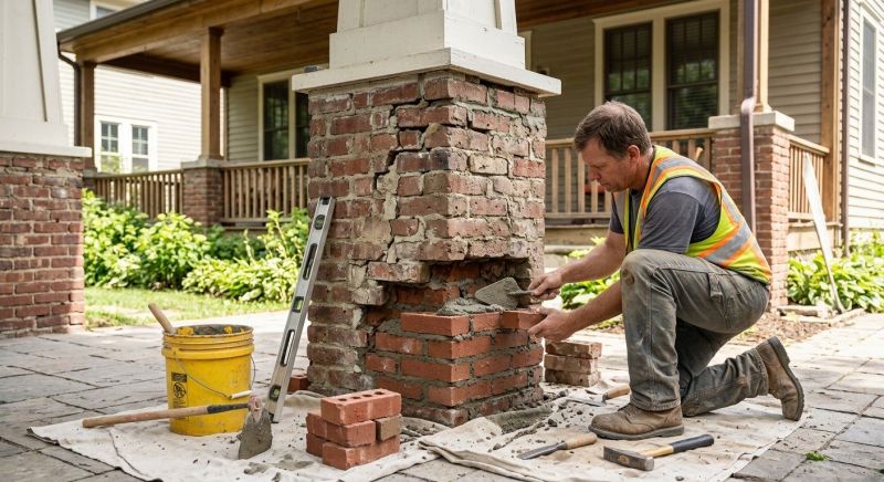 Brick Masonry Restoration in Blue Ridge, GA