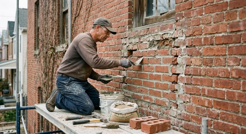 Brick Repair in Morganton, GA