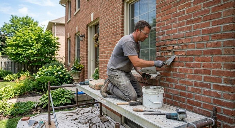 Brick Restoration in Morganton, GA