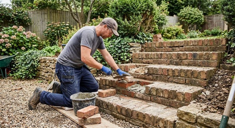 Brick Stairs Repair in Mc Caysville, GA