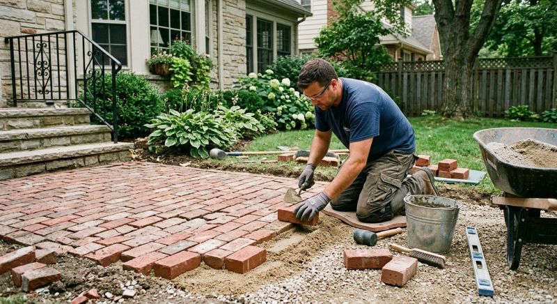 Brick Stoop Repair in Blue Ridge, GA