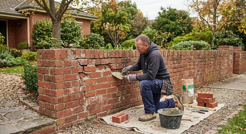 Brick Wall Repair in Blairsville, GA