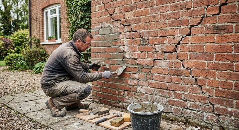 Brick Wall Repair in Murphy, NC