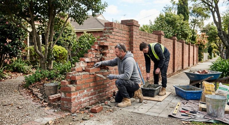 Brick Wall Repair in Union County, GA