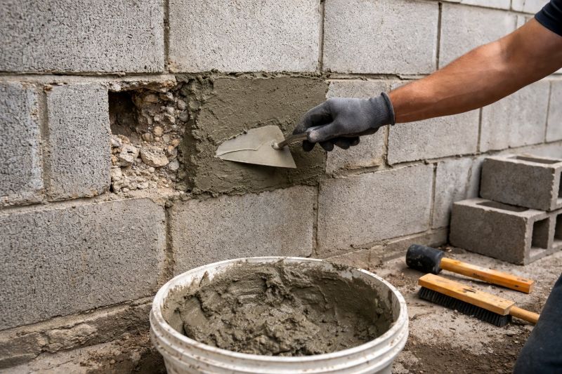 Cement Block Repair in Blue Ridge, GA