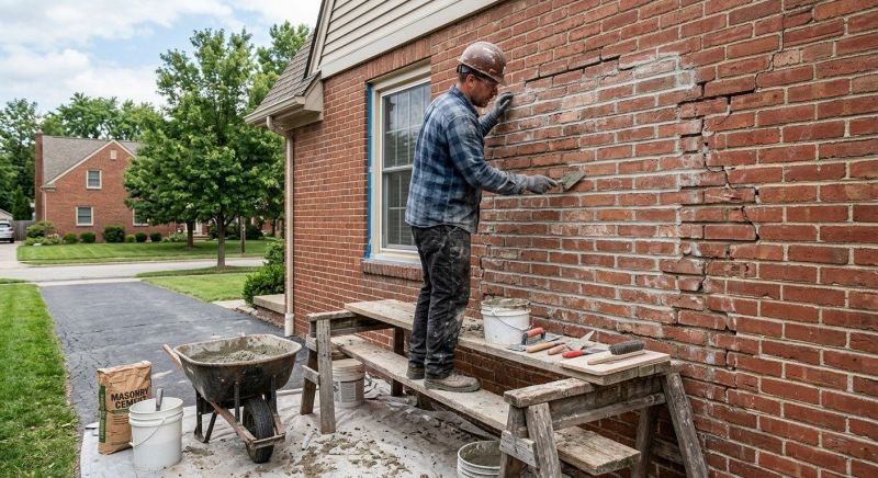 Commercial Brick Repair in Blue Ridge, GA