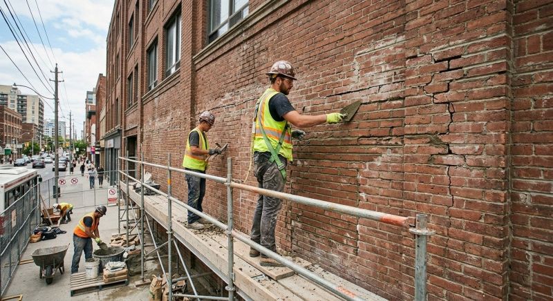Commercial Brick Repair in Blue Ridge, GA