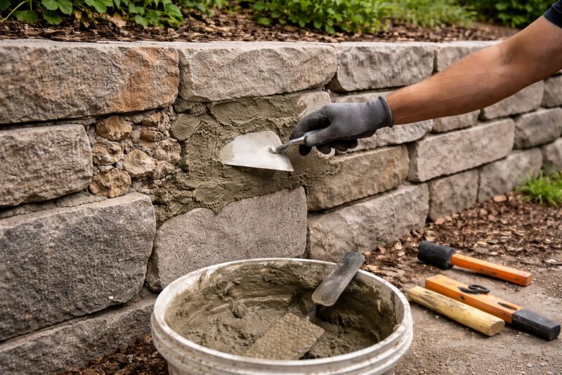 Retaining Wall Repair in Copperhill, TN