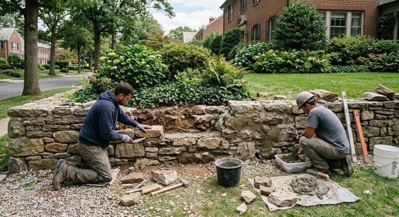 Retaining Wall Repair in Ducktown, TN