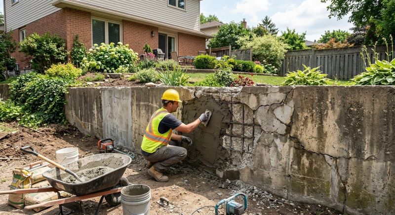 Retaining Wall Repair in Blue Ridge, GA
