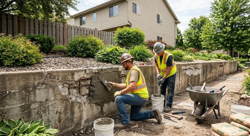 Retaining Wall Repair in Blue Ridge, GA