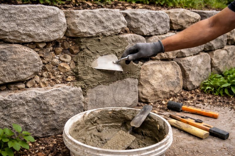 Retaining Wall Repair in Blue Ridge, GA