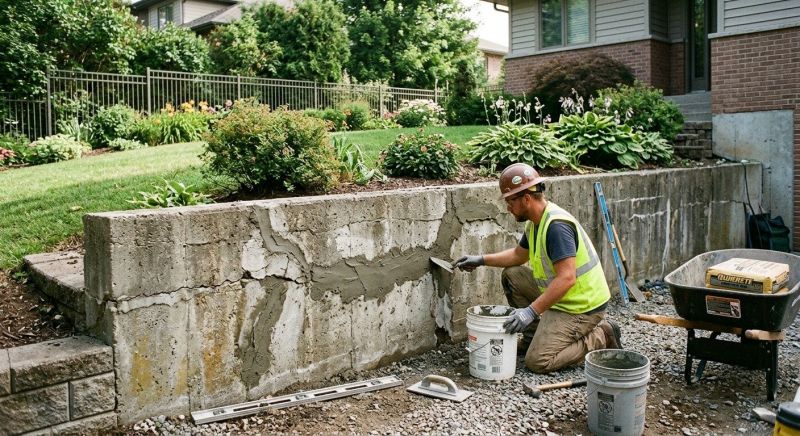 Retaining Wall Repair in Murphy, NC