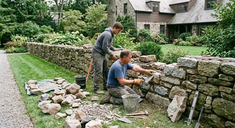 Stone Column Repair in Blue Ridge, GA