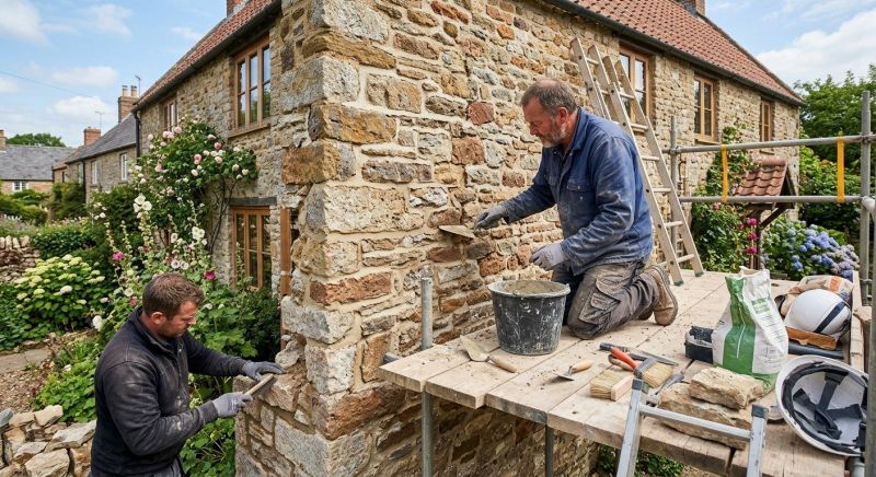 Stone Masonry Repair in Morganton, GA